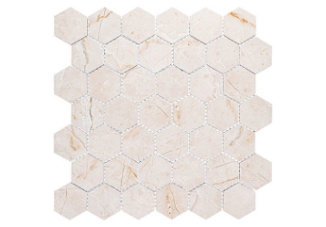 Picture of Glazzio - Harmonic Mosaic Hexagon Matte Andante Stellata
