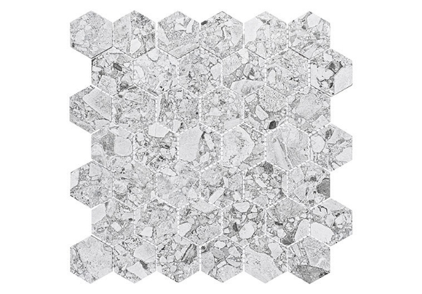 Picture of Glazzio - Harmonic Mosaic Hexagon Matte Tremelo Stellata