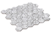 Picture of Glazzio - Harmonic Mosaic Hexagon Matte Tremelo Stellata