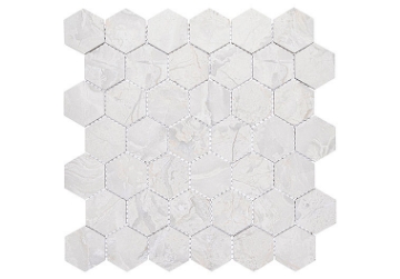 Picture of Glazzio - Harmonic Mosaic Hexagon Polished Cadence