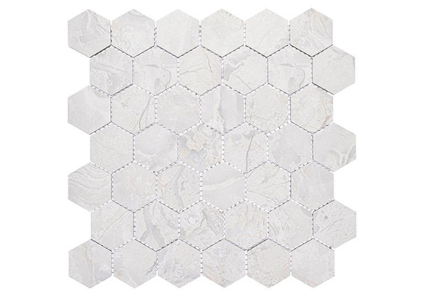 Picture of Glazzio - Harmonic Mosaic Hexagon Polished Cadence