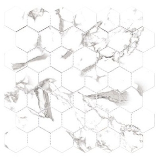 Picture of Glazzio - Harmonic Mosaic Hexagon Polished Tocatta