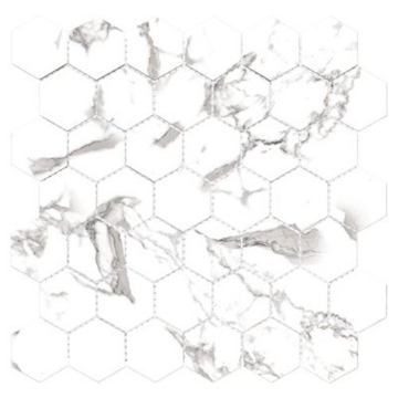 Picture of Glazzio - Harmonic Mosaic Hexagon Polished Tocatta