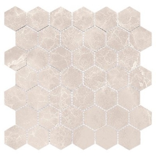 Picture of Glazzio - Harmonic Mosaic Hexagon Polished Fugue