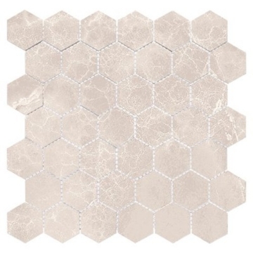 Picture of Glazzio - Harmonic Mosaic Hexagon Polished Fugue
