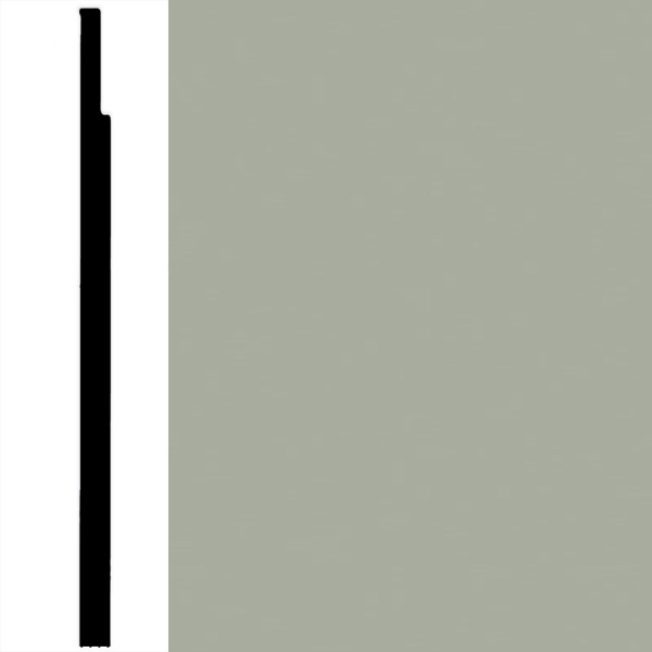 Picture of Burke - Edge Effects Lunar 4 1/2 Roll Light Gray