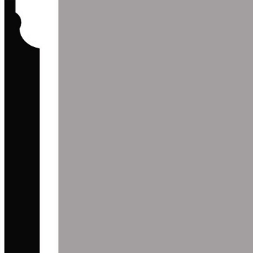 Picture of Burke - Edge Effects Illusion 3 1/4 Gray