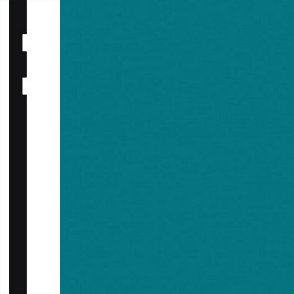 Picture of Burke - Edge Effects Double Etched 4 1/4 Peacock