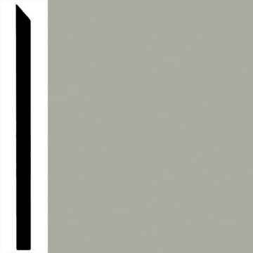 Picture of Burke - Edge Effects Simple 4 x 3/8 Light Gray