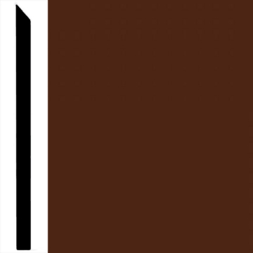 Picture of Burke - Edge Effects Simple 4 x 3/8 Brown