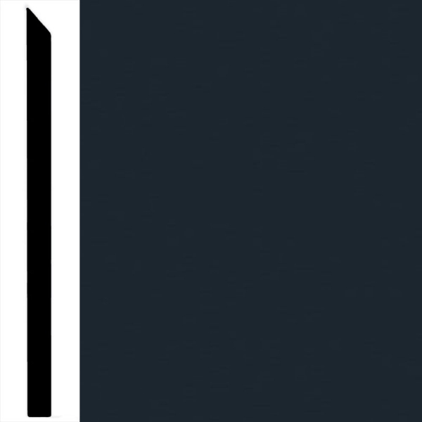 Picture of Burke - Edge Effects Simple 4 1/4 x 3/8 Navy