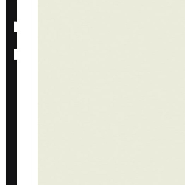 Picture of Burke - Edge Effects Double Etched 4 Roll Almond