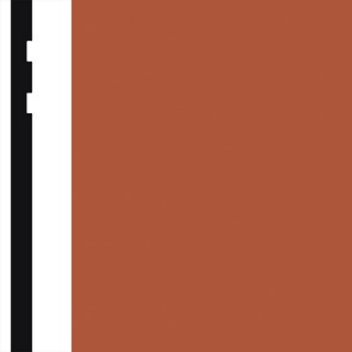 Picture of Burke - Edge Effects Double Etched 4 1/4 Roll Mango