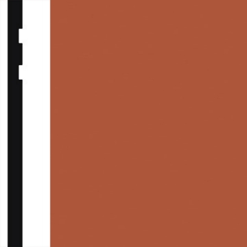 Picture of Burke - Edge Effects Double Etched 4 1/4 Roll Mango