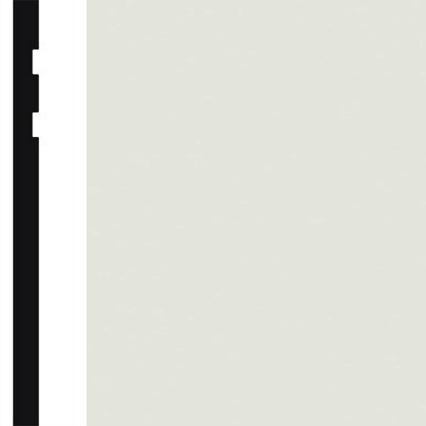 Picture of Burke - Edge Effects Double Etched 4 1/4 Roll Bluish White