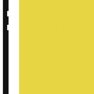 Picture of Burke - Edge Effects Double Etched 4 1/4 Roll Daffodil