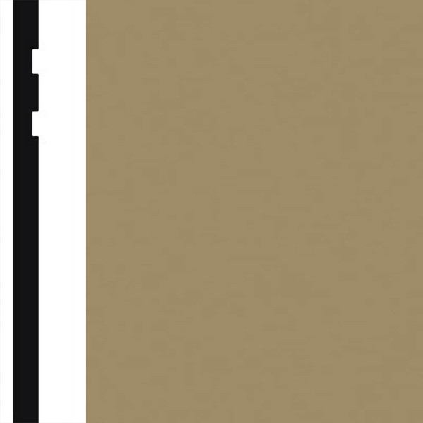 Picture of Burke - Edge Effects Double Etched 4 1/4 Roll Ginger