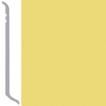 Picture of Burke - Burkebase Type TV Wall Base .080 Coved 2.5 Buttercup