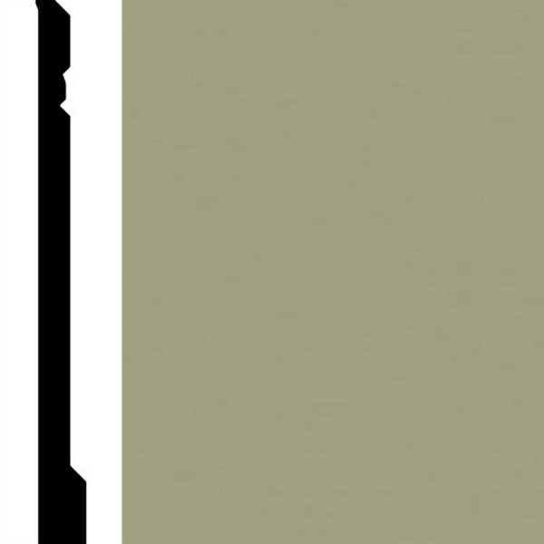 Picture of Burke - Edge Effects Iconic 4 1/4 Roll Frosted Jade