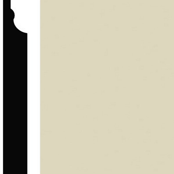 Picture of Burke - Edge Effects Illusion 3 1/4 Roll Cream