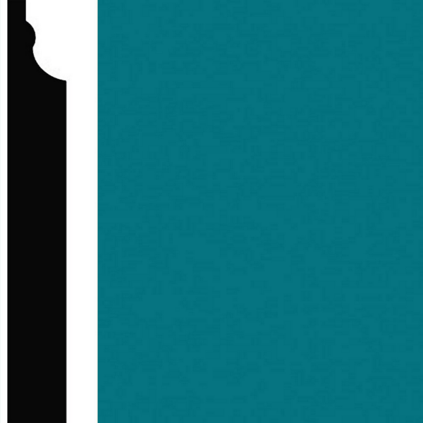 Picture of Burke - Edge Effects Illusion 3 1/4 Roll Peacock