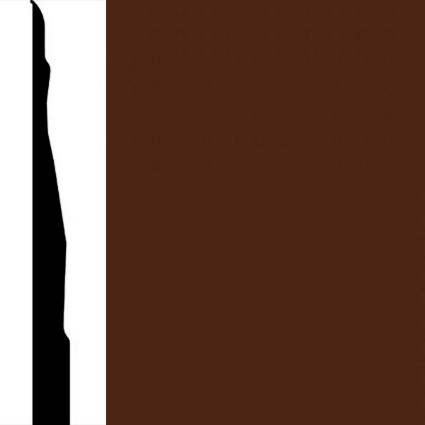 Picture of Burke - Edge Effects Marquee 4 1/4 Roll Brown