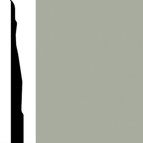 Picture of Burke - Edge Effects Marquee 4 1/4 Roll Light Gray