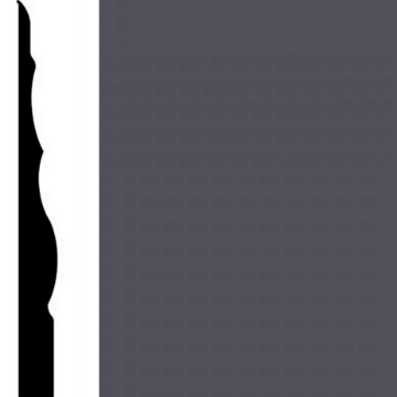 Picture of Burke - Edge Effects Sophisticate 4 1/4 Roll Blackbrown