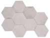 Picture of Glazzio - Marthas Manor Hexagon Subtle Slate