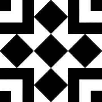 Picture of Glazzio - Retro Neuve Checker Blocks